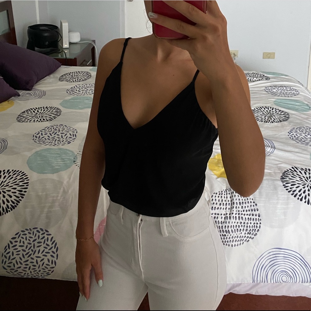 Arden B Black Bodysuit